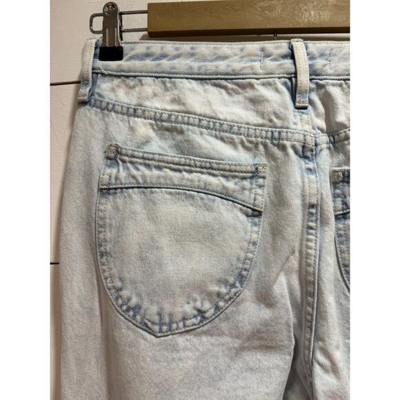 Free People Jeans Gold Coast High Rise Straight Flare Sz 30 EUC - Picture 6 of 8